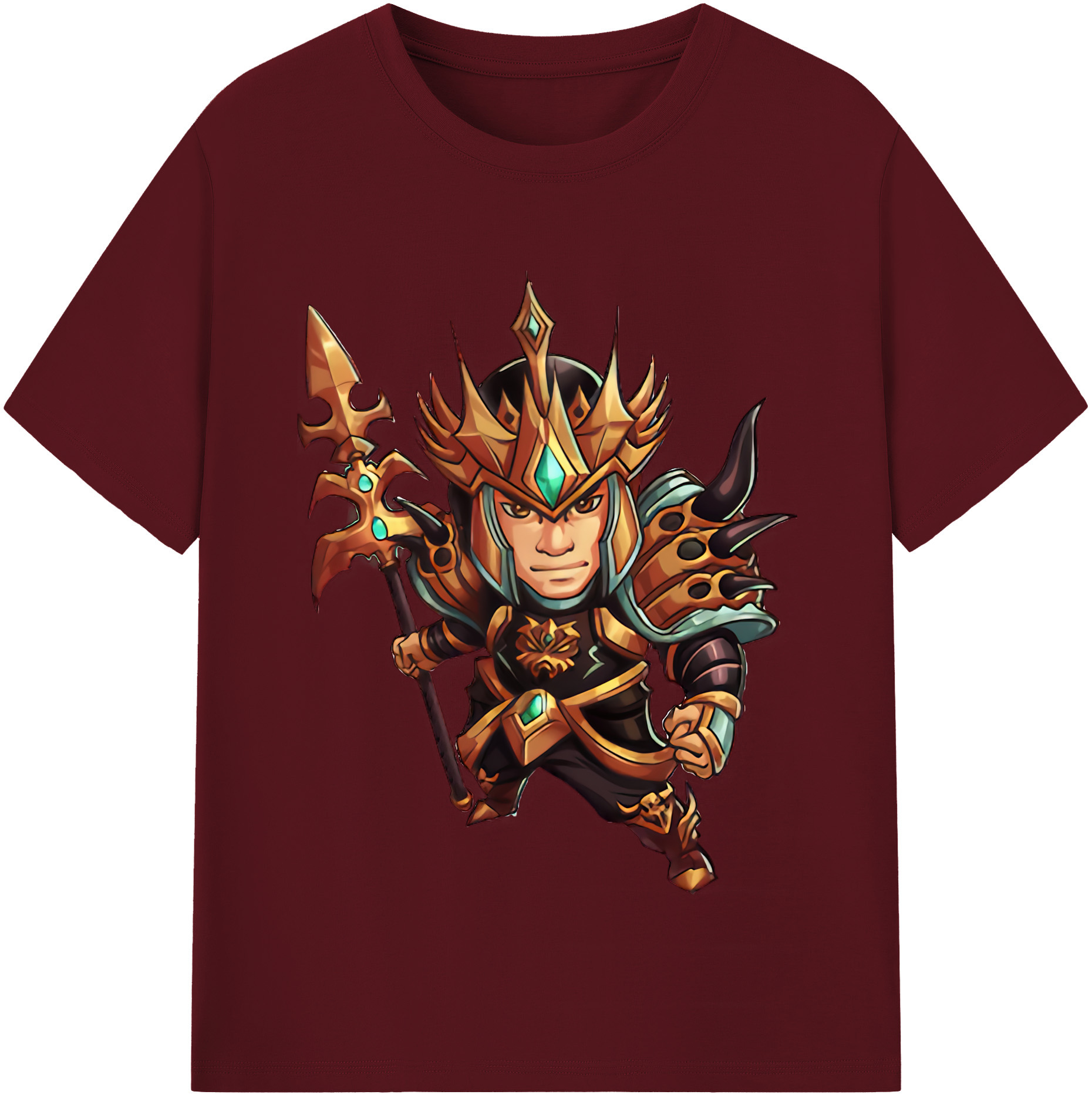 リーグ・オブ・レジェンド League of Legends LOL 綿100％半袖Tシャツ（フロントプリント）